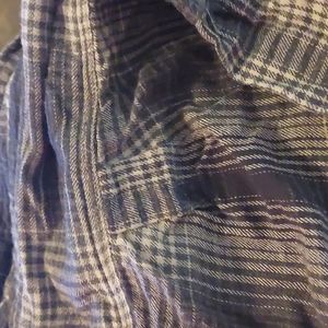 Flannel button down